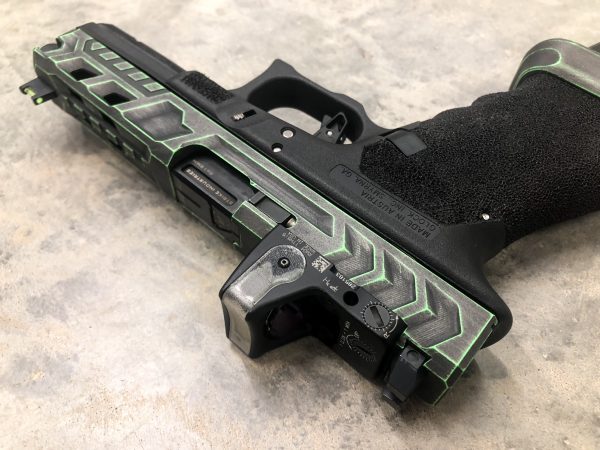 Custom Glock Slide Milling and RMR Optic cutout